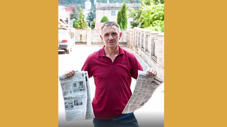 Возвишений до простоти: на чиїх плечах – 20 років редакторства єдиної на тепер газети Чортківщини