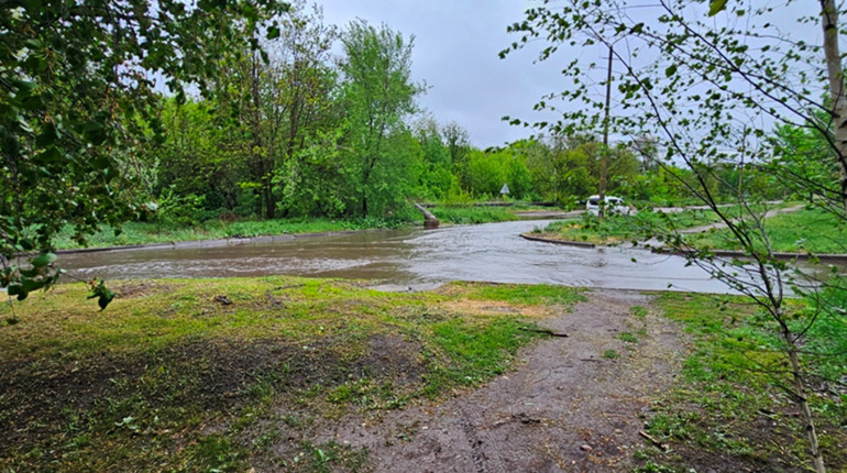 Злива у Жовтих Водах спричинила підтоплення деяких ділянок