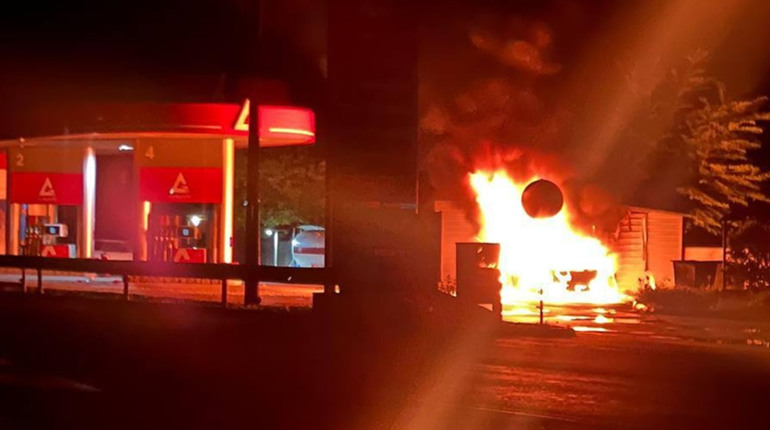 Понад 13 вибухів. Дрони атакували військові об'єкти окупантів у Мелітополі