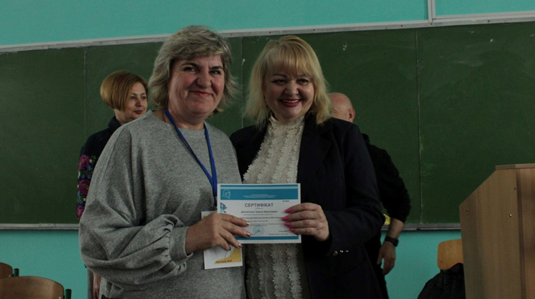Вчителька Сватківського ліцею Таміла Довгополик – переможниця обласного математичного фестивалю