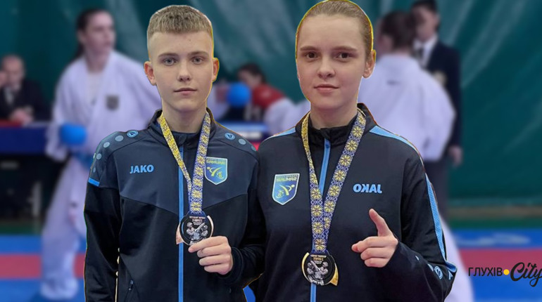 Глухівські студенти тріумфували на Чемпіонаті України з карате у Львові