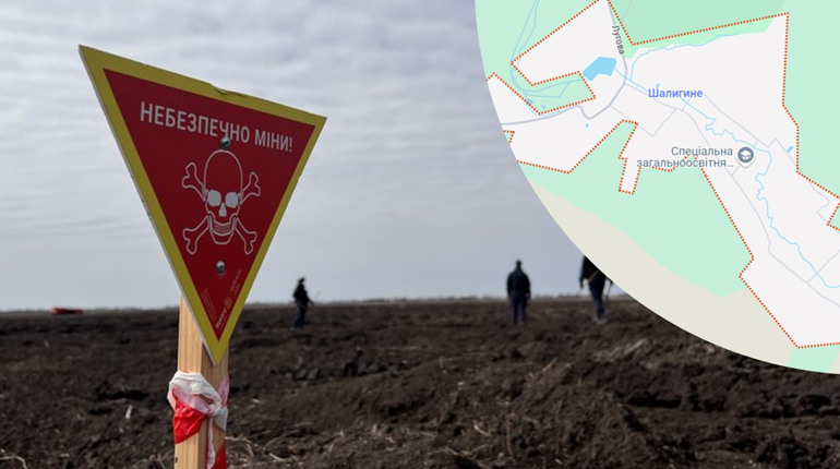 Поранено людину внаслідок детонації вибухового предмета в селищі Шалигине