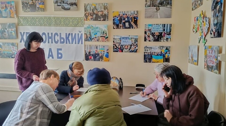 Травневі події у Центрі допомоги херсонцям “Вільні разом” в Івано-Франківську
