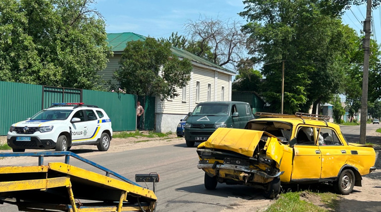 У Глухові сталася ДТП на вулиці Білевича