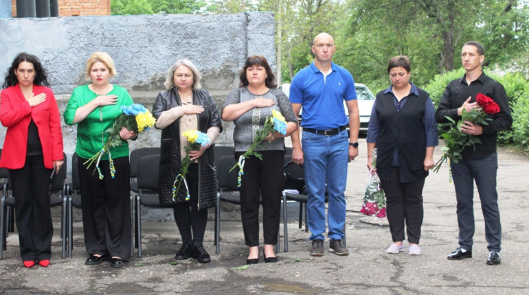 Пам’ять про Миколу Вороха увіковічнили на стіні Олександрівської школи