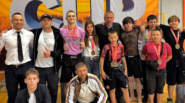 Фастівські спортсмени вибороли низку нагород на Кубку України з джиу-джитсу