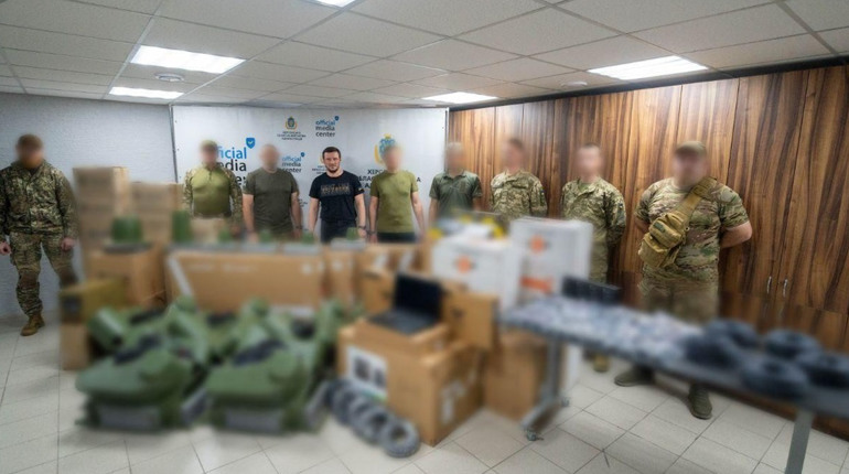 Херсонщина передала 34-й окремій бригаді Морської піхоти допомогу на понад 8 млн грн
