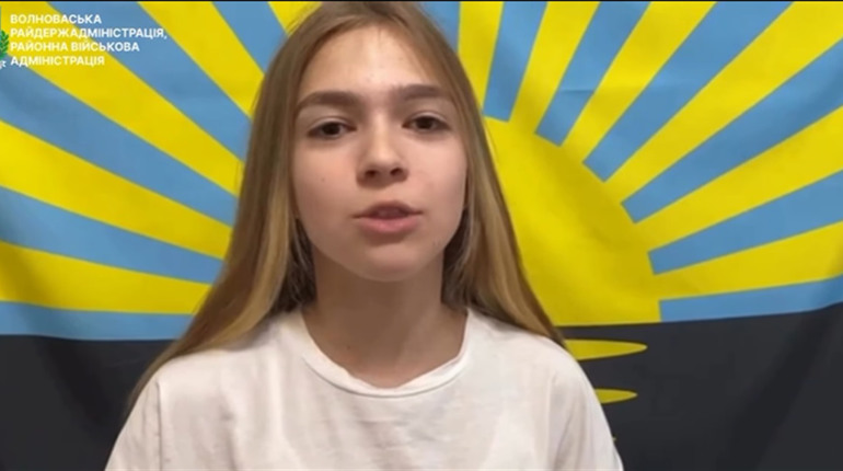 До Дня заснування Донецької області діти з Волновахи записали відео з поезією Володимира Сосюри