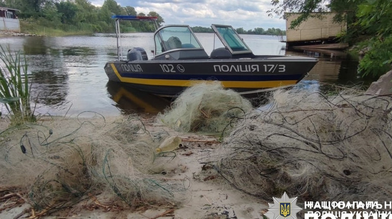 На Полтавщині завершилася операція «Нерест»: вилучили майже дві тонни риби
