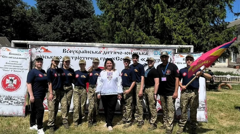 Завершився вишкіл «Січ незламних»: учні з Великоновосілківської громади гідно представили Донеччину