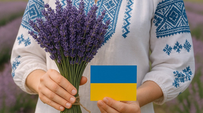 Квіти заради перемоги: у Березівській громаді можна купити букет лаванди, який конвертують у донати