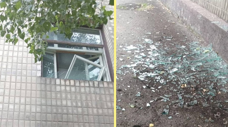 П'ятихатським волонтерам потрібна допомога: будівлю їхньої організації пошкодило вибуховою хвилею