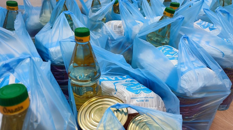 У Гадяцькій громаді видають продуктові набори мешканцям, які відносяться до вразливих катергорій