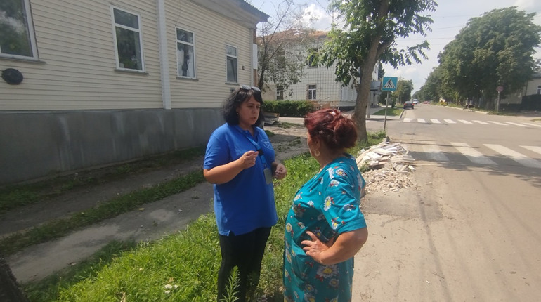 Благодійники надали допомогу постраждалим жителям Глухова після чергових атак росіян