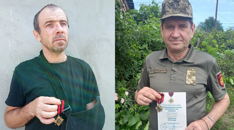 Двох Захисників із Халчі нагороджено відзнакою Головнокомандувача ЗСУ «Золотий Хрест»