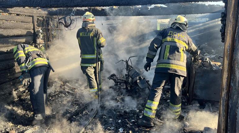 Пожежа у Трилісах: рятувальники вчасно ліквідували займання