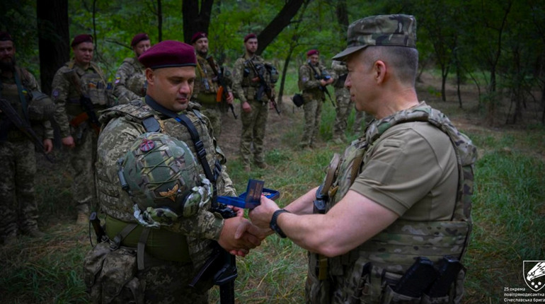 Воїн-медик із Гадяча отримав відзнаку «Золотий Хрест»