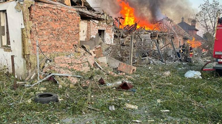 Комбінована повітряна атака: на Житомирщині загинула одна людина, є поранені