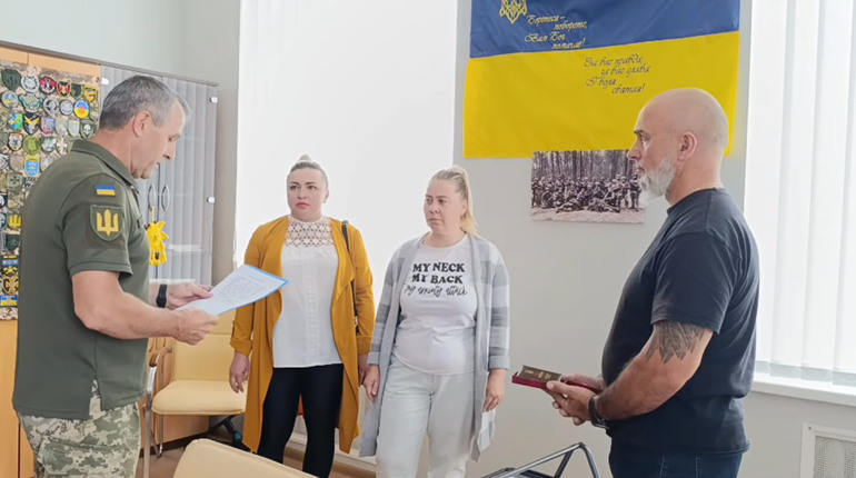 Дениса Рябова із Гадяча посмертно нагородили ордном "За мужність"