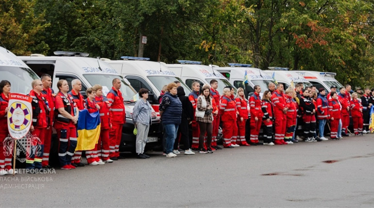 Команда нікопольської екстреної меддопомоги здобула перше місце на обласному чемпіонаті