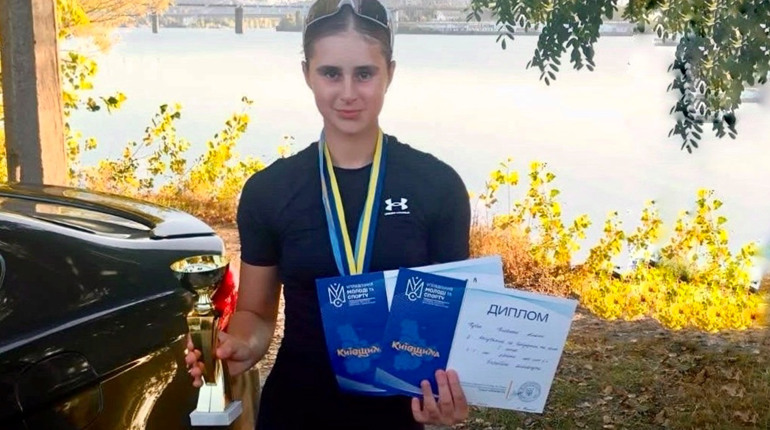Веслувальниця Олександра Барабаш з Переяслава виборола два «золота» на Кубку Київської області