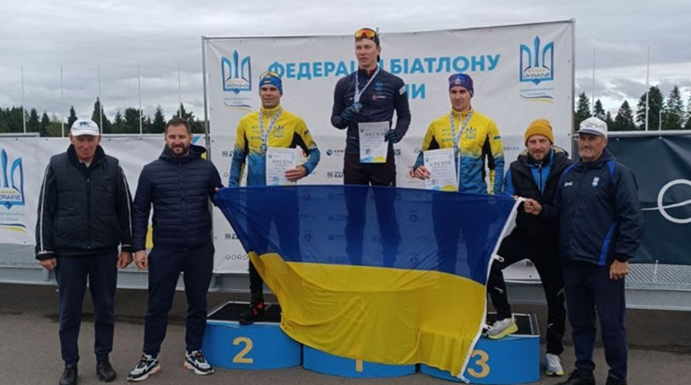 Біатлоністи з Глухова здобули медалі чемпіонату України
