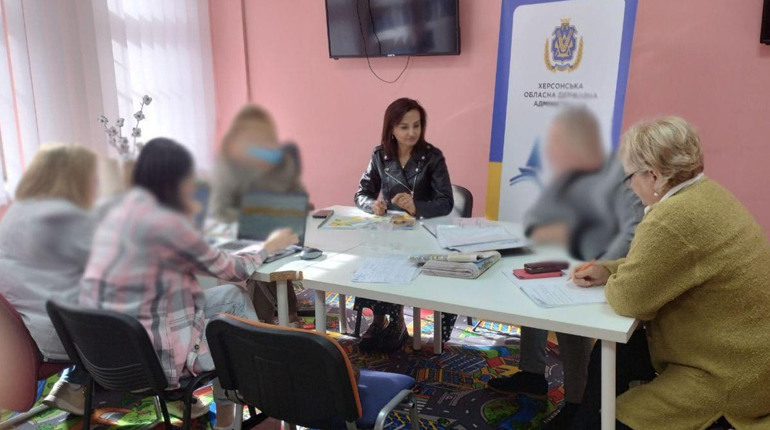 Робоча нарада Нижньосірогозької СВА та Олешківської МВА у Центрі “Вільні разом” у Львові