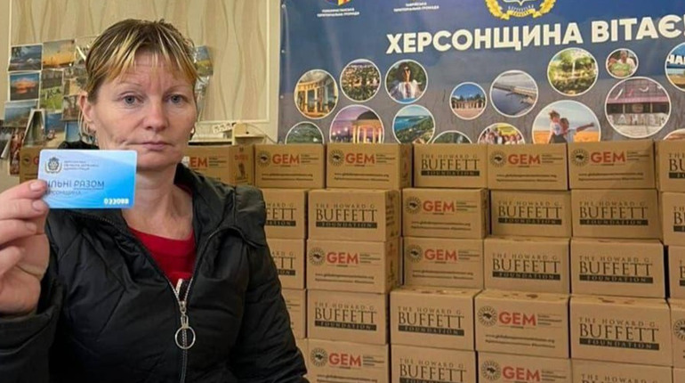 Гуманітарний центр “Вільні Разом” у Кривому Розі продовжує підтримувати ВПО із Херсонщини