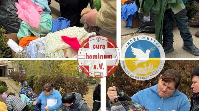 Жителі Нікопольщини отримали гуманітарну допомогу з Німеччини