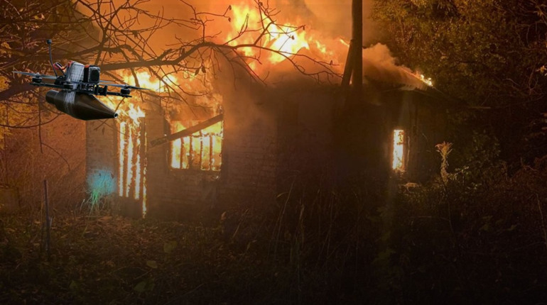 Росіяни спалили ще один будинок в Есманьській громаді