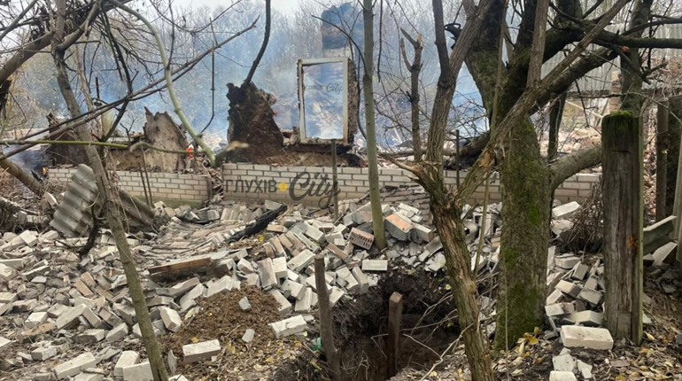 Росіяни спалили будинок в селі Есманьської громади