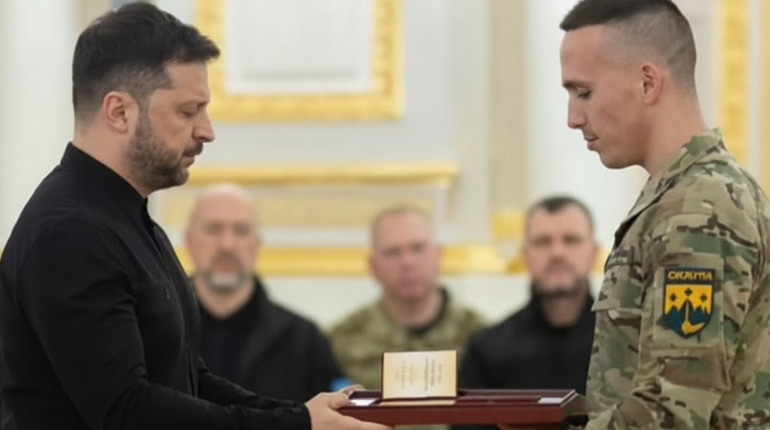 25−річному Олександру Шпаку із Зачепилівщини присвоєно звання Героя України