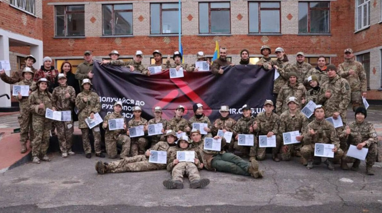 У Фастові відбувся вишкіл патріотичної молоді "Школа вояцького духу – Вовкулака 3"