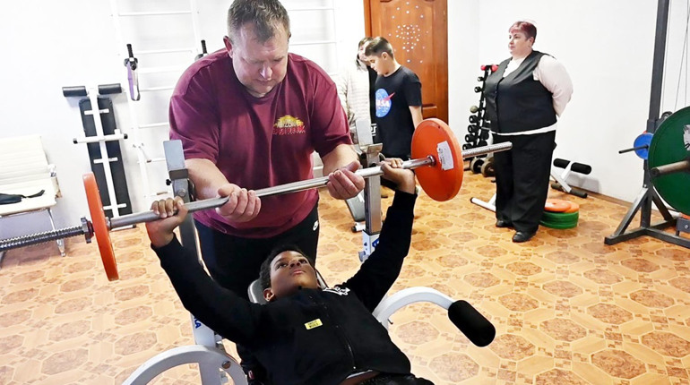 У Кропивні працює тренажерний зал для дітей