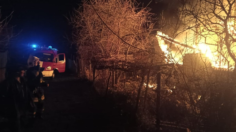 Першими на виклик прибули сільські пожежні