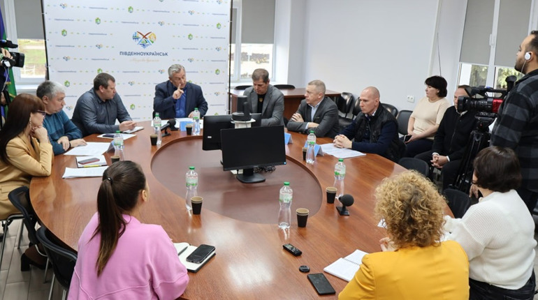 Світло у Південноукраїнську: головні заяви з пресконференції, яка відбулася в мерії