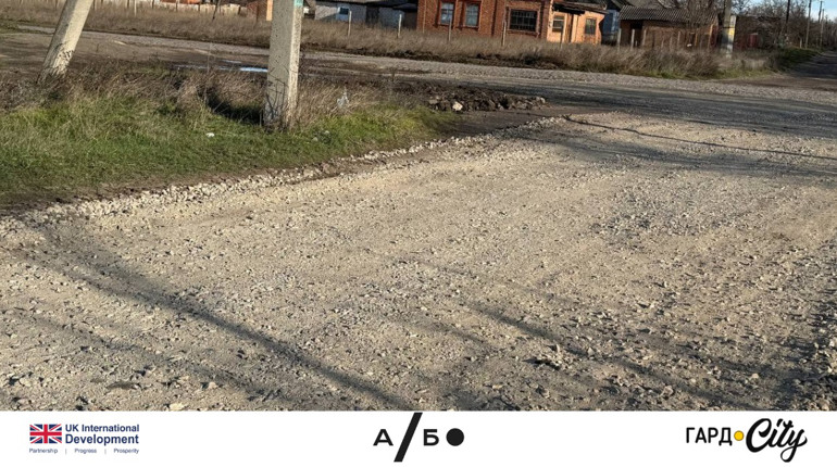 Напередодні Різдва у Первомайську відремонтували проблемну ділянку дороги на вулиці Шовкопрядній