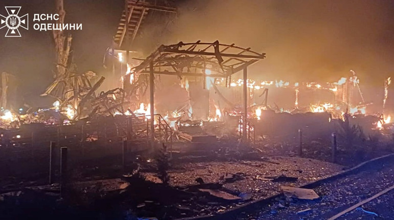 Ворожа нічна атака по Одещині: загинула людина, ще двоє поранені