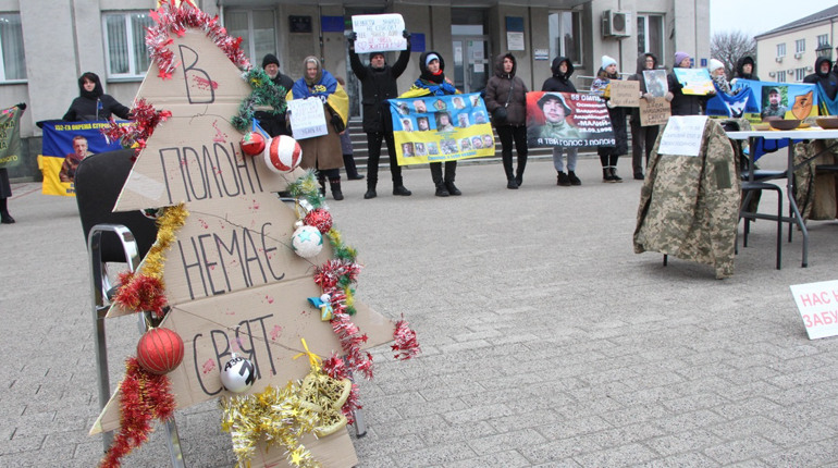 Ніжин. Мирна акція — як нагадування про Захисників, які зникли безвісти та перебувають у полоні