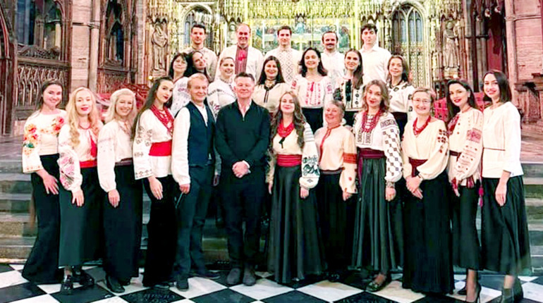 Український хор заспівав колядку у різдвяному зверненні короля Чарльза III