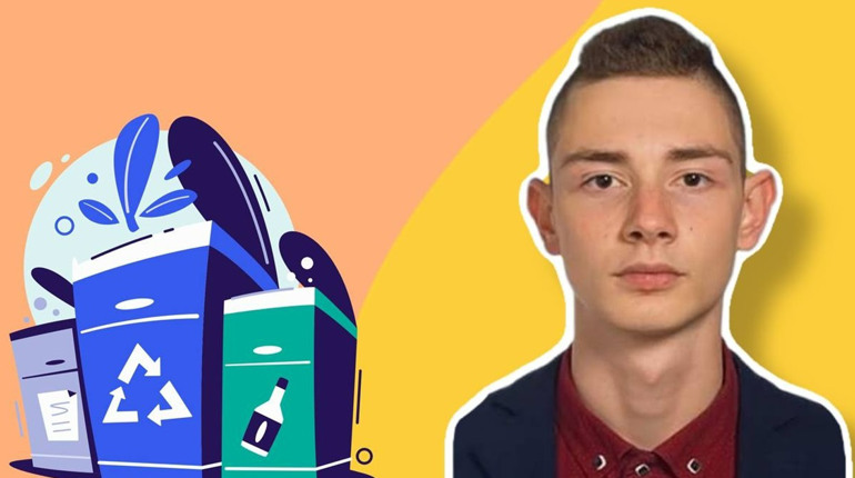 Від шкільного дослідження до реальних рішень: як Ігор Микитенко досліджував проблему сміття