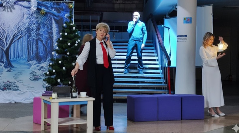 "За хвилину до...": У Шостці відбулася камерна прем’єра авторської вистави Народного театру