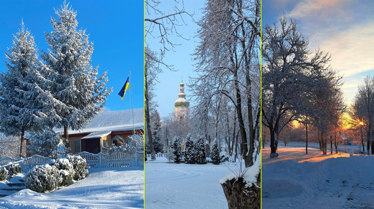 "Світлий і сповнений тепла": красивий зимовий день Переяславщини зберегли на фото його жителі