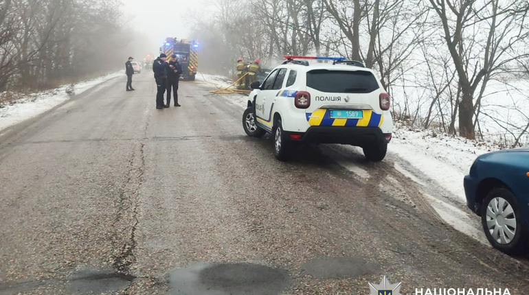 ДТП поблизу Генівки: водій загинув, не впоравшись з керуванням