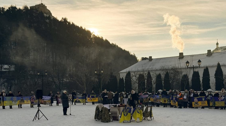 У Кременці відбулася акція на підтримку зниклих безвісти і полонених захисників