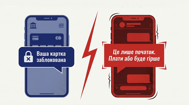 Раптове блокування — як потрапляють у нову шахрайську пастку, і як її уникнути (картки)