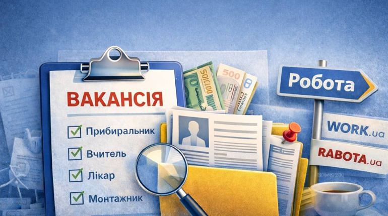 Актуальні вакансії у Жовтих Водах: нові пропозиції роботи за тиждень