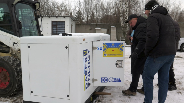 Генератор потужністю 30 кВт від Тайваню: де його використовуватимуть у Жовтоводській громаді