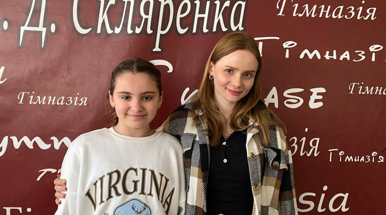 Юна знавчиня мови з гімназії