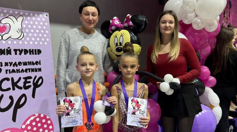 Юні фастівчанки - серед лідерів Всеукраїнського турніру з гімнастики